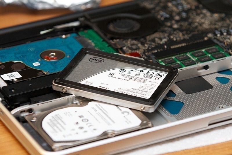 Замена жесткого диска HDD, SSD